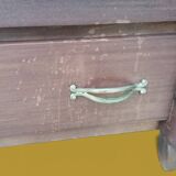 Small wooden veneer Art Deco chest of drawers.