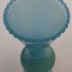 Blue opaline vase