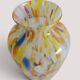 Vintage Murano glass vase, Italy, circa 1960, coloured artistic glass.