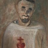 Portrait painting of Charles de Foucault