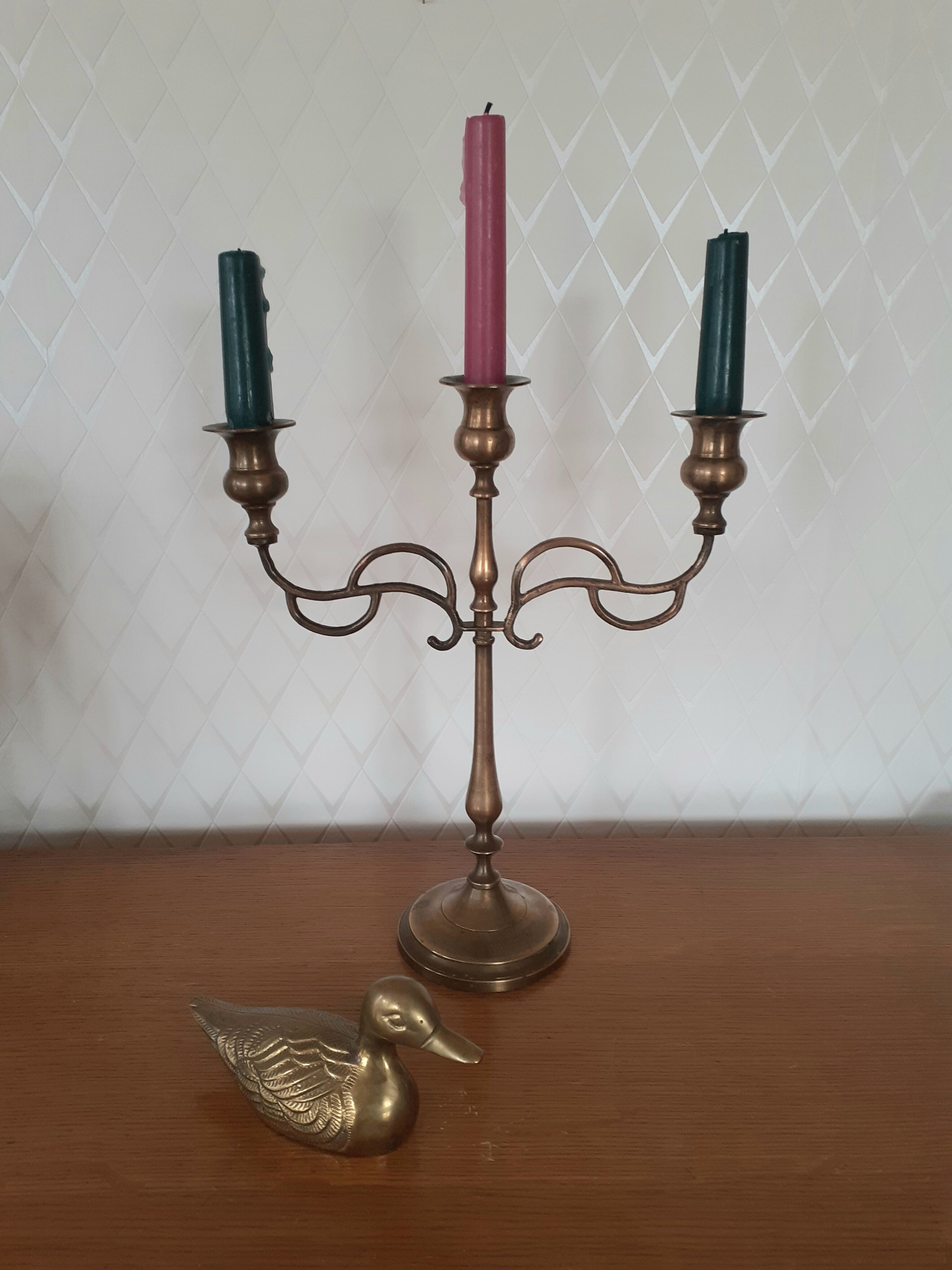 Chandelier ancien trois feux