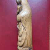 Holy Virgin and Child in wood 31 cm popular art late 19th century early 20th century