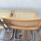Pair of chairs Marcel Breuer Cesca B32