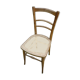 Chaise cannée style bistrot en bois