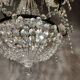 Crystal balloon chandelier from the 1960s.