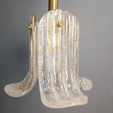 Vintage pendant light by Glashutte limburg, 1960s