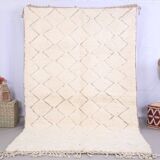 Handmade wool Berber rug 250x150 cm