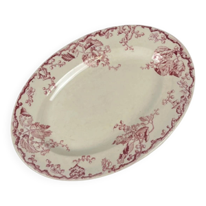 Plat ovale KG Lunéville - xixe