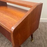 Pair of Scandinavian teak bedside tables from the 60s-70s