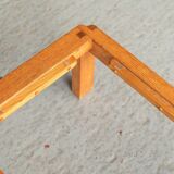 Coffee table in style of Pierre Chapo