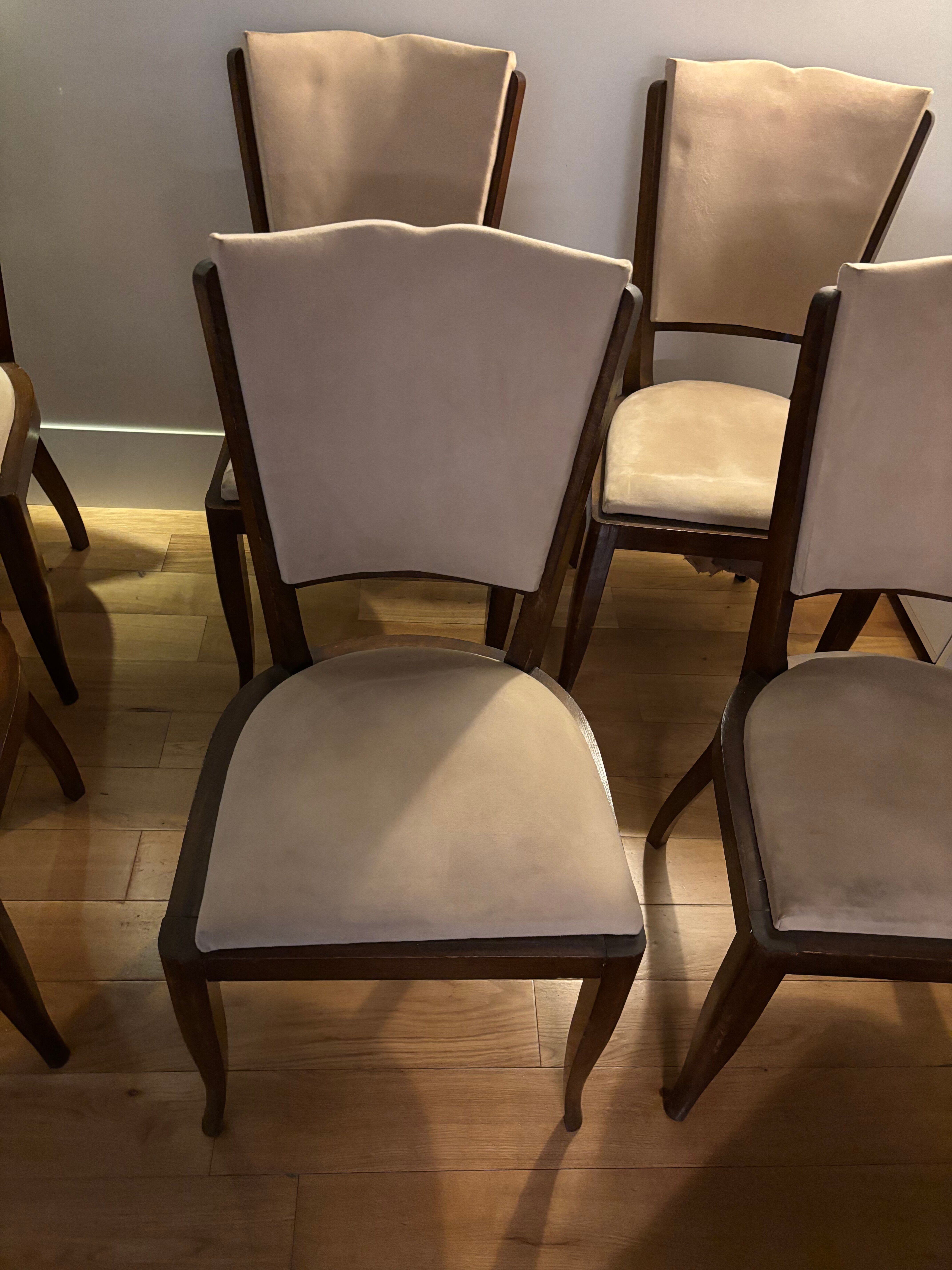 6 Art Deco chairs