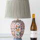 Lampe de table en céramique de style Delft peinte à la main par Altena et Krooyenga Makkum