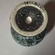 Vintage Vallauris ceramic bowl with glazed "fat lava" decoration