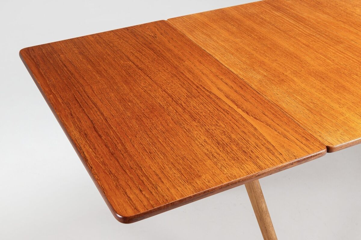 Hans Wegner model AT-309 dining table in teak Andreas Tuck Denmark 1952