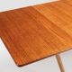 Hans Wegner model AT-309 dining table in teak Andreas Tuck Denmark 1952
