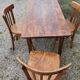 Table et chaises bistrot