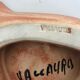 Vallauris ceramic owl trinket bowl