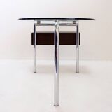 Mirto Zocca glass desk by Tisettanta Halifax - 1980s