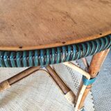 Rattan table