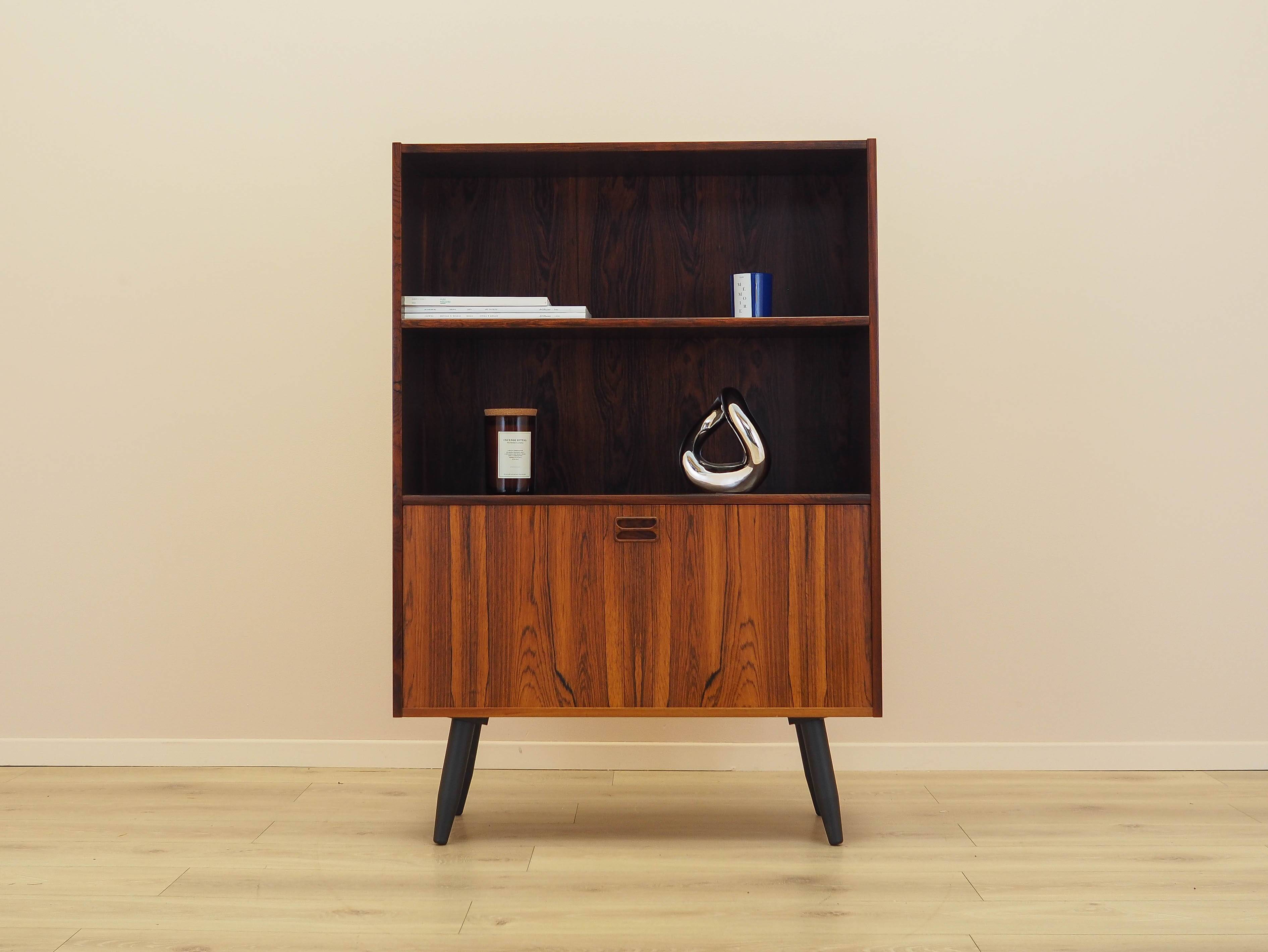 Rosewood bookcase, Danish design, 1970s, made in Denmark