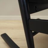 Fauteuil à bascule en hêtre, design danois, années 1970, production : Danemark