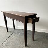 Edwardian solid wood side / console table circa 1880–1910