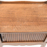 Curtain bedside table