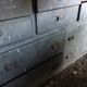 Furniture of trade old metal and wood industrial style