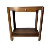 Walnut and beech side table - 1940