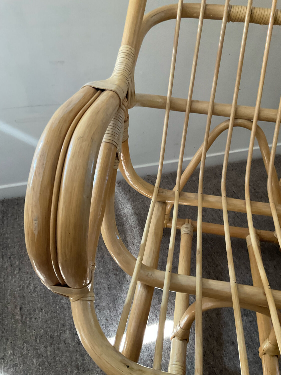 Rattan ensemble from the 70s