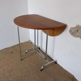 Vintage adjustable folding table
