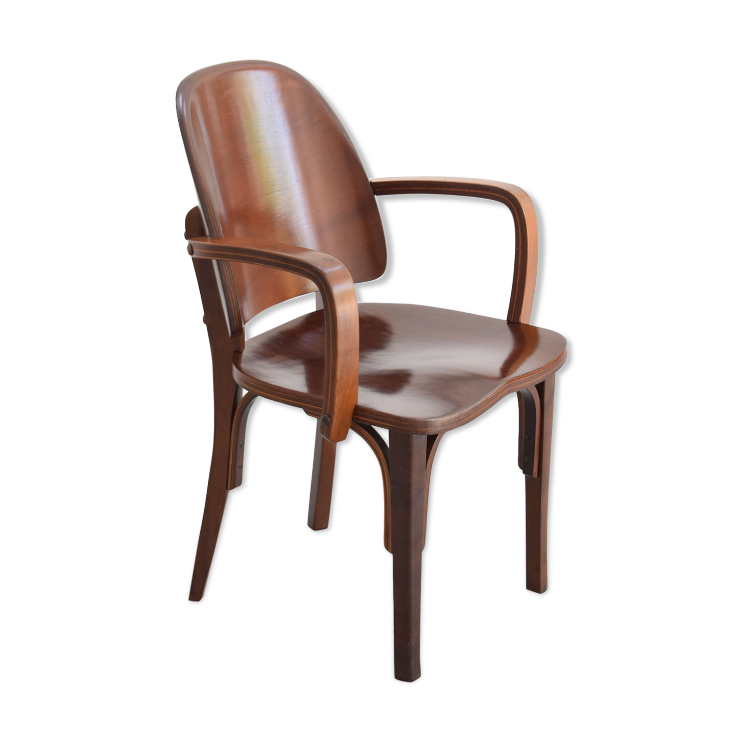 Midcentury modern brazilian office chair by Moveis CIMO