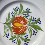 Old ceramic plate