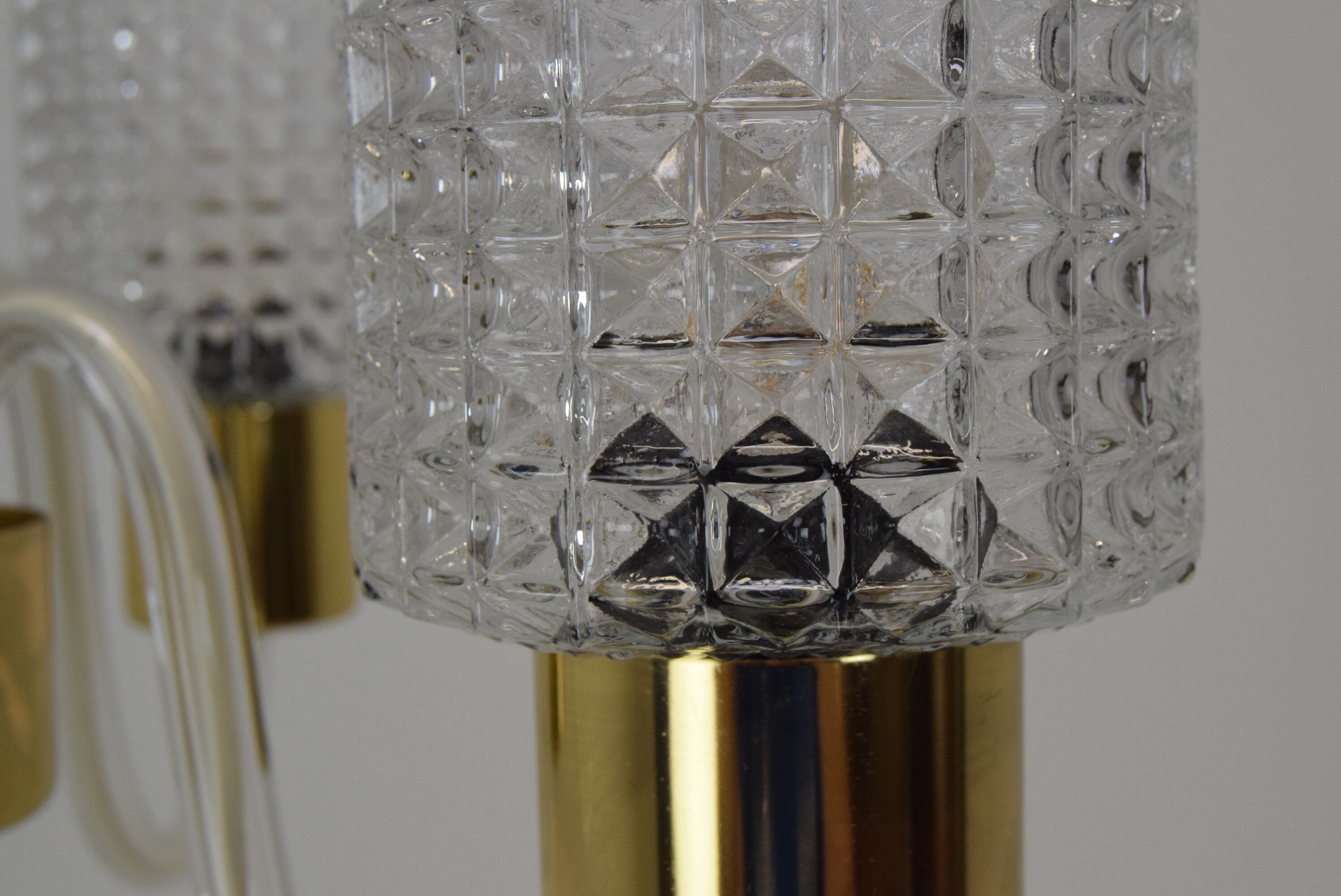 Mid-Century Chandelier/Kamenicky senov, 1960´s