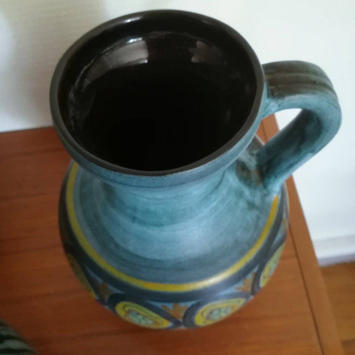 Ceramic vase by Jean De Lespinasse, model F2, France, 1960s