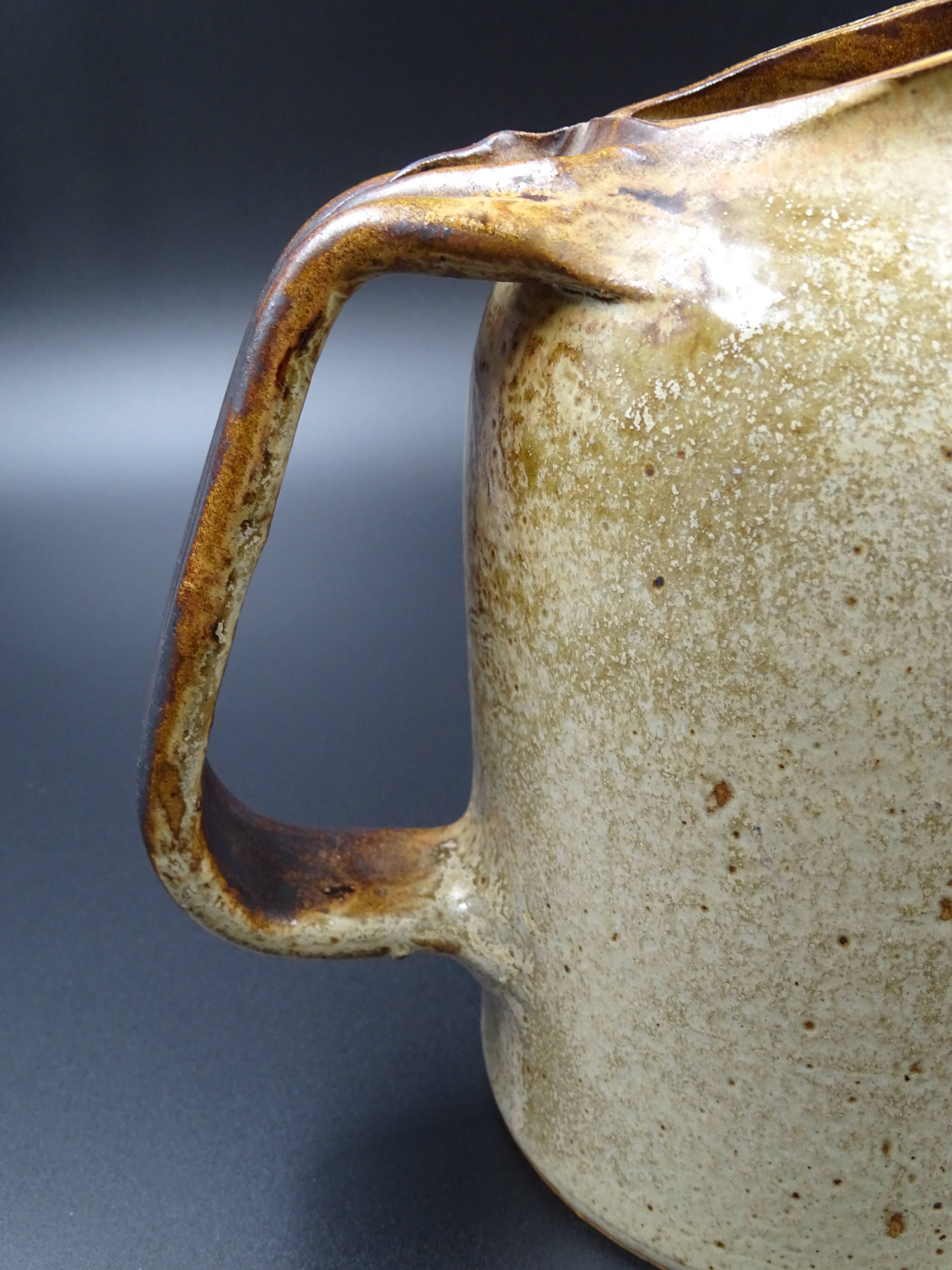 Sandstone pitcher - circa 1970