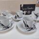 Vintage coffee service by Pierre Cardin in Limoges porcelain – 5 cups –