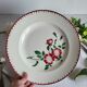 Large round serving platter sarreguemines, epernay model