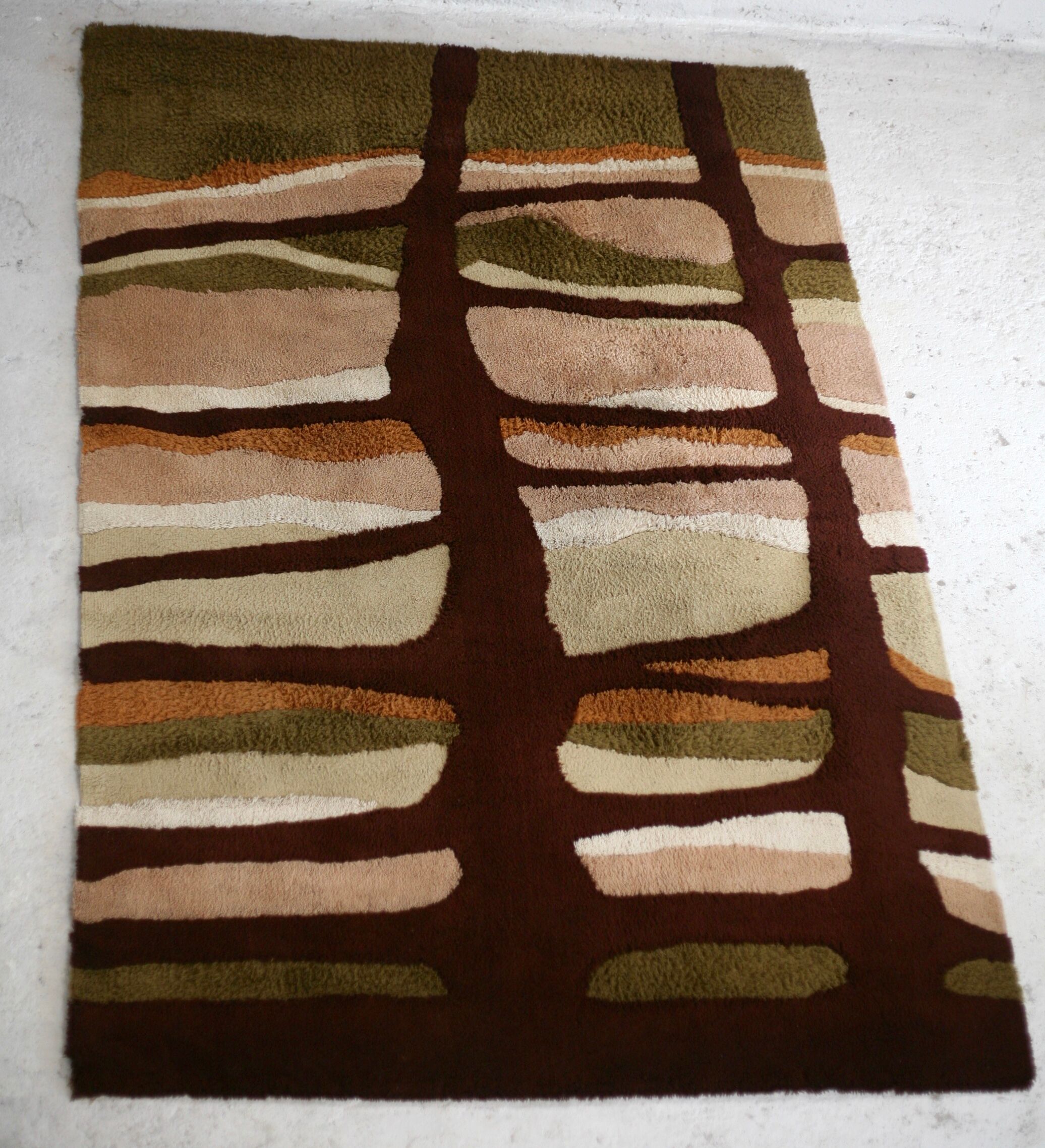 70s rug, published by Adoros, dralon, Germany