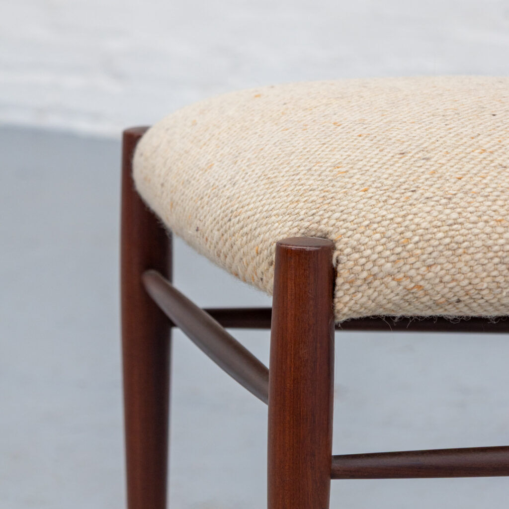 Set of 4 dining chairs by Lübke, 1960s
