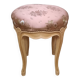 Pouf laqué style Louis XV