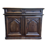 Louis XIV period hunting or wood paneling buffet
