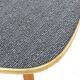 Table d'appoint triangulaire design moderne des années 60