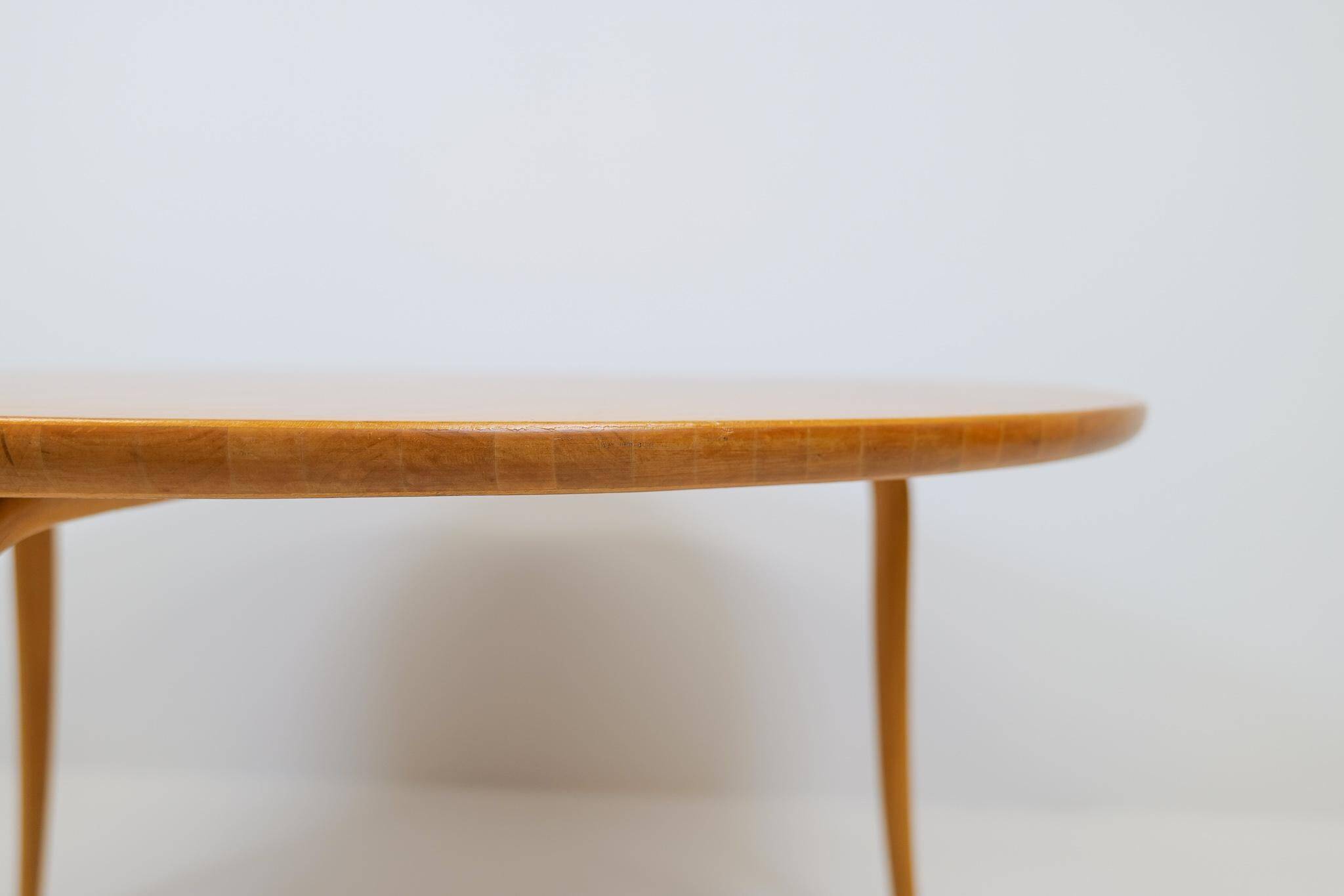 Large 'Annika' coffee table by Bruno Mathsson, early Swedish Grace from the 1930s.