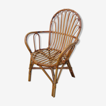 Wicker chair 1970