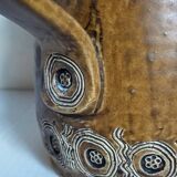 Ceramic potter's pitcher by F.CHEDEVILLE 20th century
