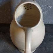 Ceramic potter's pitcher with matte enamel, 50s