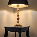 Brass table lamp