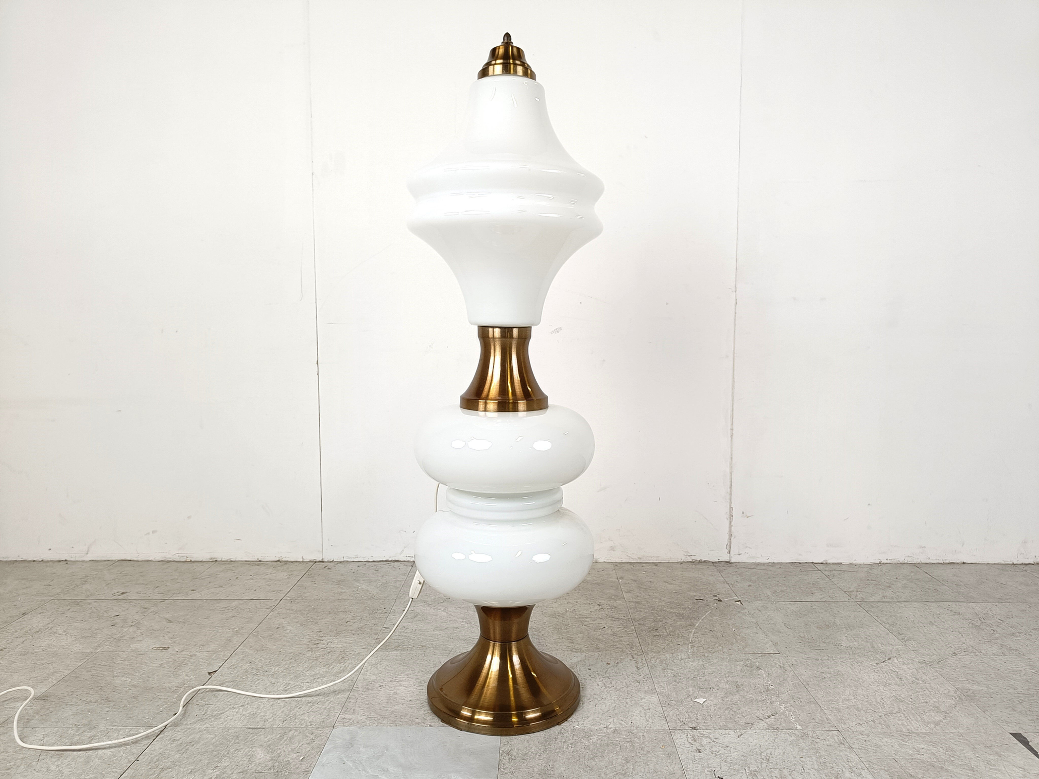 Vintage floor lamp by Mazzega, 1960s