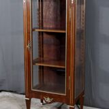 Small Showcase in Marquetry on all sides, Louis XVI style – 1920